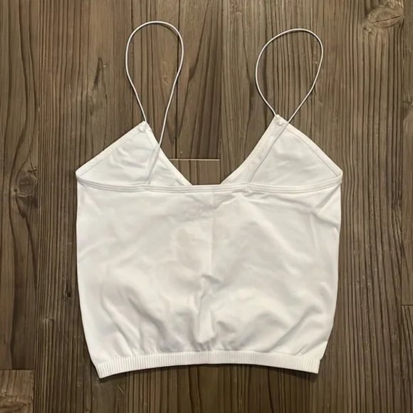 Free People Intimately skinny strap seamless brami cropped sweetheart cami top - Picture 9 of 11